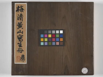 12 Vistas de Huangshan (tinta sobre seda)