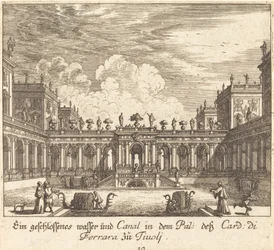 Palácio e Canal, Cardeal de Ferrara, Tivoli