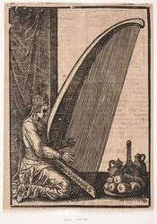 tocador de harpa feminino