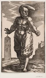 Homem de pé com torso nu