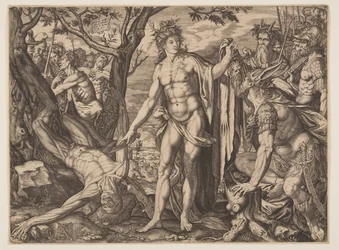 Apolo e Marsyas/Julgamento de Midas