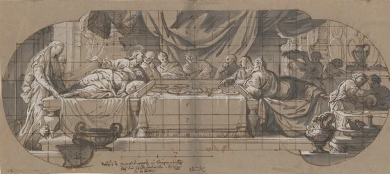 Festa na Casa de Simão, 1699 ou antes.