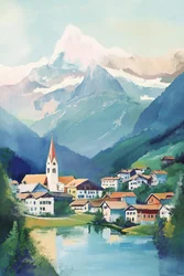 Alpine Village à Beira do Lago