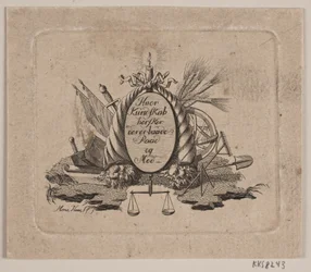 A vinheta. "Onde reina o conhecimento, há conselho e coragem"