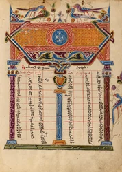 Página da tabela da Canon