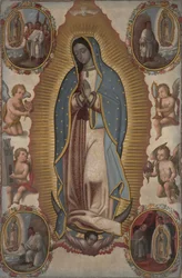 Virgem de Guadalupe, c.1700 (óleo sobre tela)