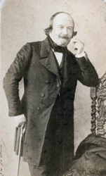 Retrato de François Marcellin Certain de Canrobert? (1809-1895) Fotografia de Mayer e Pierson