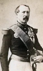 Retrato de Marechal Patrice de Mac Mahon (ou Mac-Mahon) (1808-1893) Fotografia de Mayer e Pierson