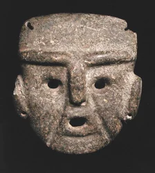 Máscara, 300-100 AC (greenstone)