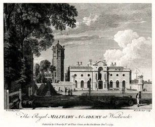 Academia Militar Real de Woolwich, Londres, 1775