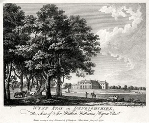 Wynn Stay em Denbighshire, país de Gales, 1775