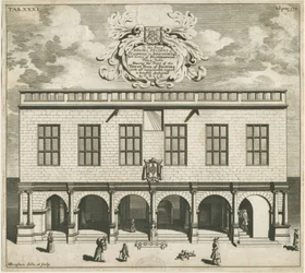 Stafford - Shire Hall: gravura em placa de cobre, nd [1686]