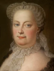 Retrato da Imperatriz Maria Teresa da Áustria (1717-1780)