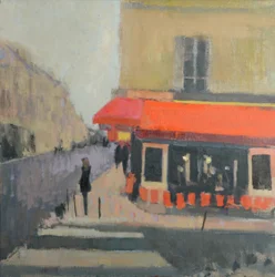 Paris, 3º Arrondissement, 2015 (óleo sobre linho)
