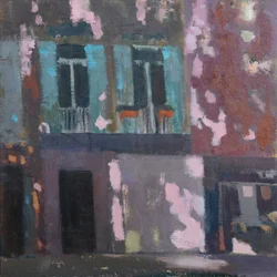 Sombras numa parede, Provença, 2015
