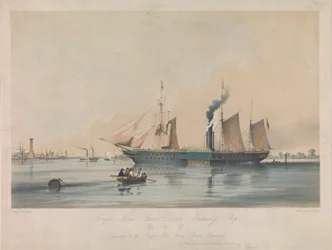 Navio "Dee" da Royal Mail Steam Packet Company