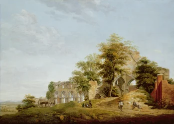 Ruínas da Abadia de Buildwas, 1770