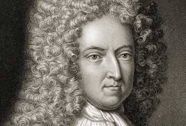 Daniel Defoe 1660-1731 Detalhe, início do século XVIII