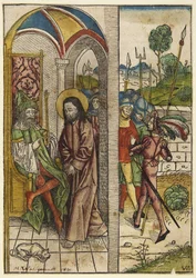 «Cristo perante Pilatos» (Der Schatzbehalter, figura 63)