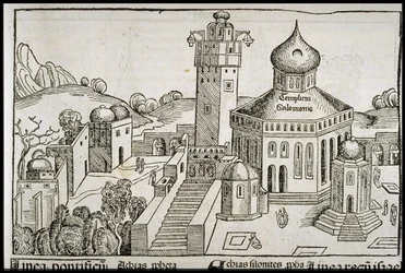 Templum Salomonie do Schedels Chronicle of the World, ca 1493.