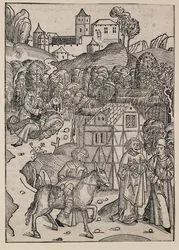 A segunda parte da parábola do bom samaritano, c1491