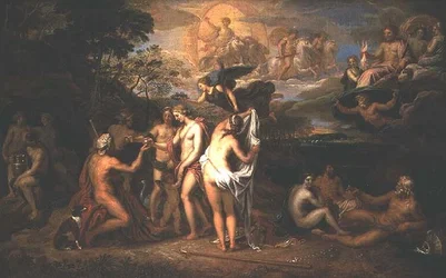 O Julgamento de Paris (óleo sobre tela)
