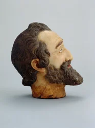 Rei Henrique IV da França, c.1610 (cera) (ver também 312138 e 312139)