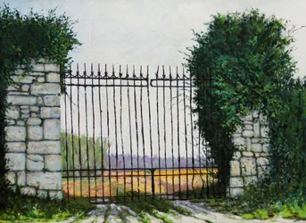 La Porte des Champs, 2003 (óleo sobre cartão)