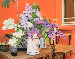 Les Lilas, 2013 (óleo sobre tela)