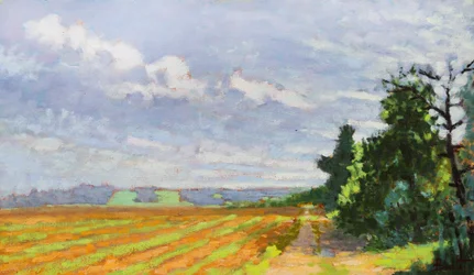Les chemins de traverse, 2003 (óleo sobre tábua)