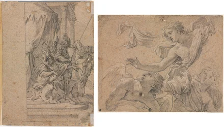 Estudos dos Anjos (reto); Panthea antes de Cyrus? (verso)
