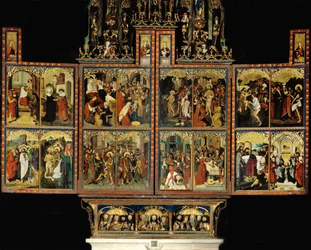Altar-mor da igreja do mosteiro de Blaubeuren