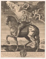 Retrato equestre de Bernard de Foix de la Valette, Duque de Epernon