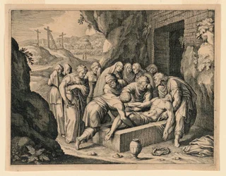 O sepultamento