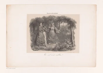 Casal apaixonado e mãe zangada
A chegada inesperada (título sobre o objecto)