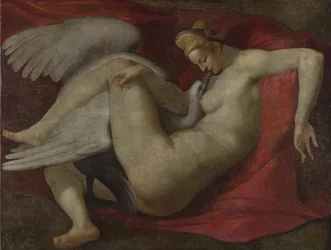 Leda e o Cisne, depois de 1530 (óleo sobre tela)