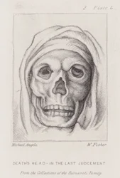 Cabeça de Morte, no Juízo Final (gravura)