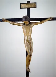 Crucifixo, c.1492-94 (madeira policromada)