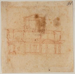 Projeto para a fachada de San Lorenzo