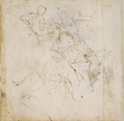 Estudos de quatro figuras, c1490-1560