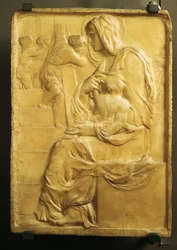 Madona da Escadaria de Michelangelo (1475-1564)