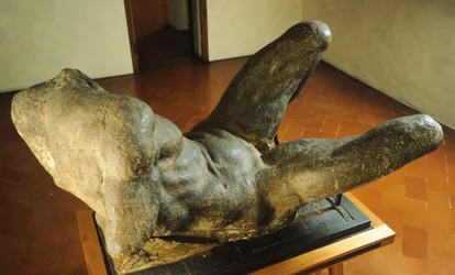 Modelo para a personificação do rio para a Nova Sacristia de São Lourenço, de Michelangelo (1475-1564)