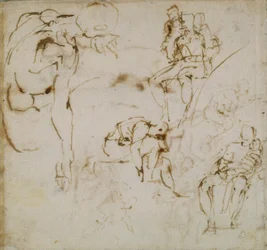 Página de um Sketch Book, c1490-1560