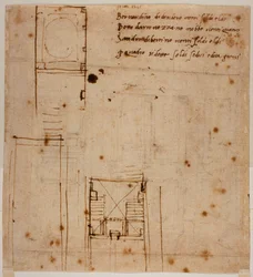 Alçados das paredes do recesso Laurenciano