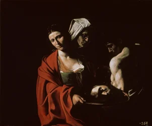 Salomé com a cabeça de João Batista, ca 1607.