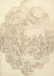 O Martírio de Santa Anastácia, 1721.