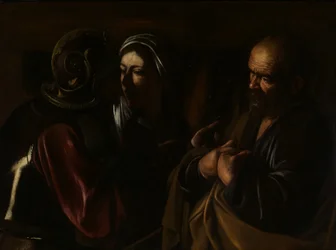 A negação de São Pedro, 1610