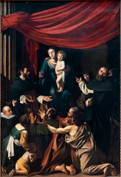 A Virgem no Rosário (óleo sobre tela