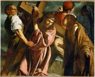 O carregar da cruz (pintura sobre tela)