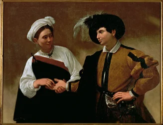 A cartomante ... (pintura sobre tela)
